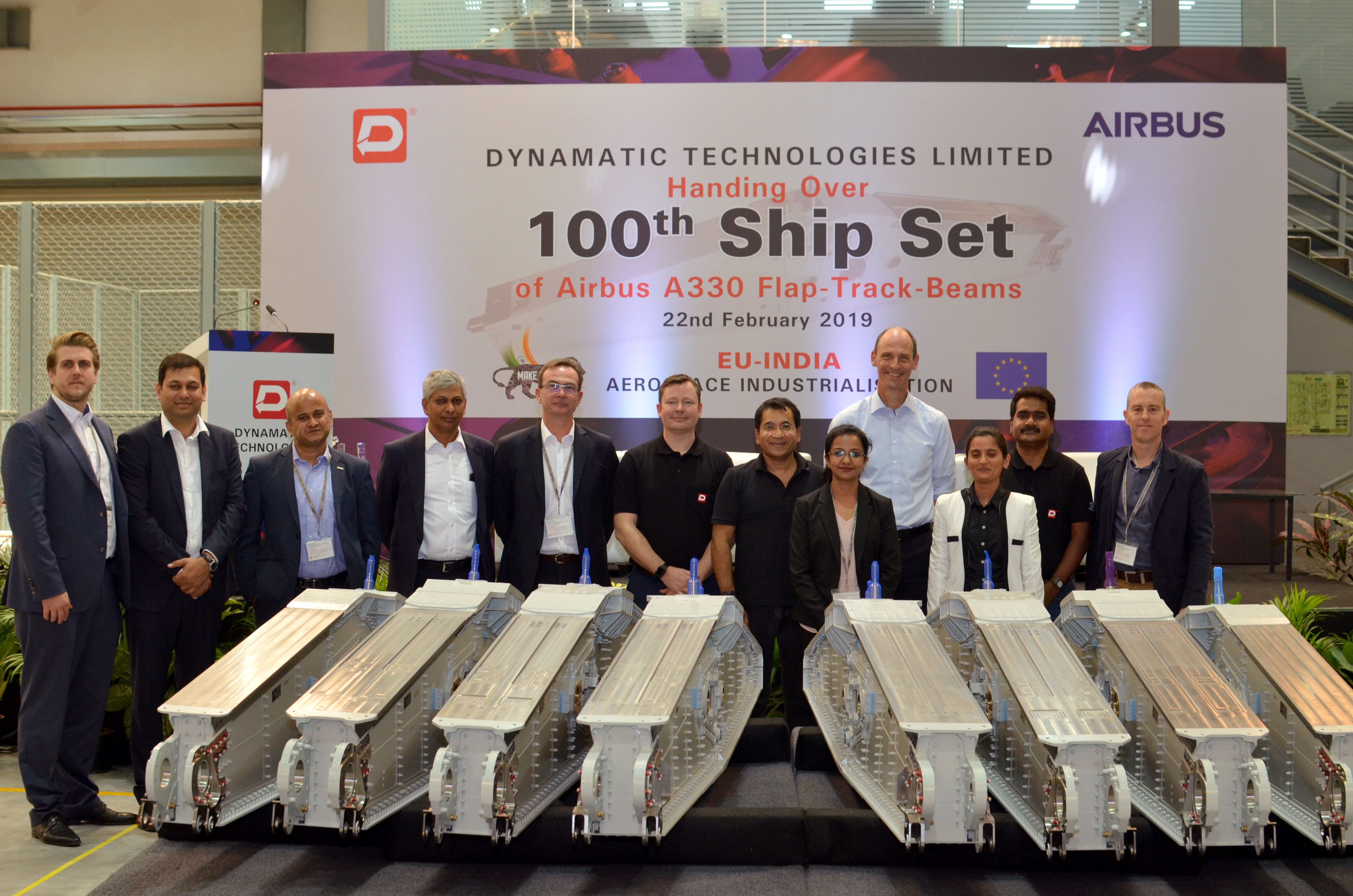 Dynamatic delivers 100th Ship Set of A330